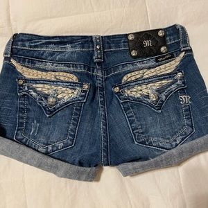 Women’s Miss Me shorts.